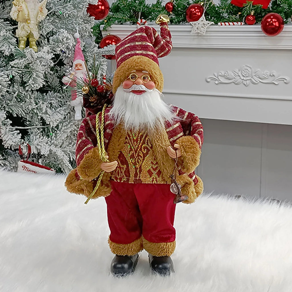 Christmas Santa Claus Figurines Doll 12inch