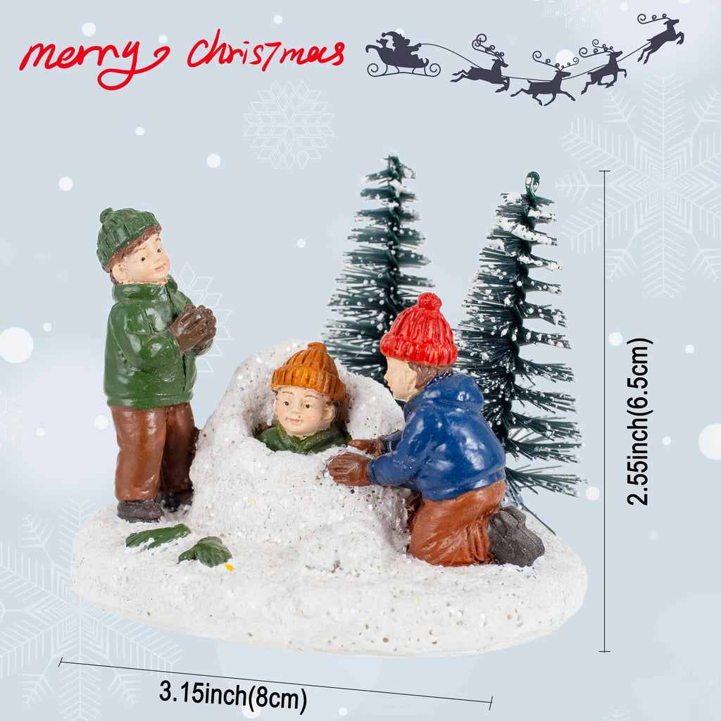 Christmas Village Set  Figures