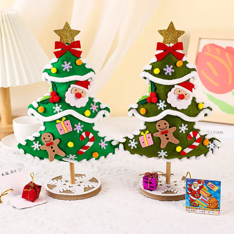 DIY Christmas Tree Crafts Kits for Children
