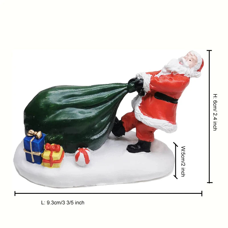 Christmas Village Set  Figures