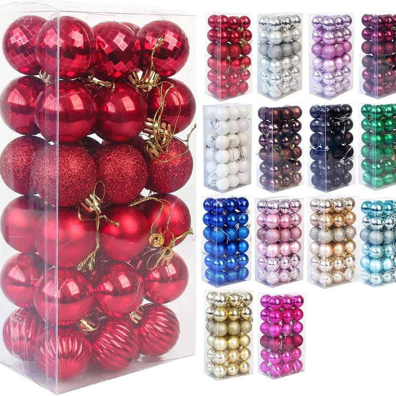 36Pcs 3CM Christmas Balls