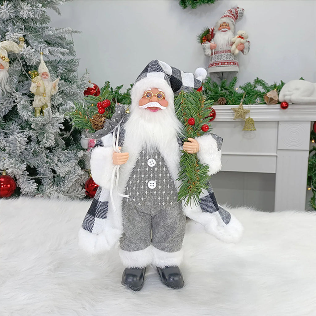 Christmas Santa Claus Figurines Doll 12inch