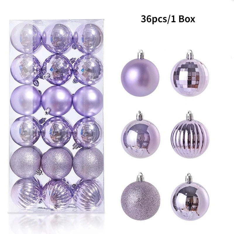 36Pcs 3CM Christmas Balls