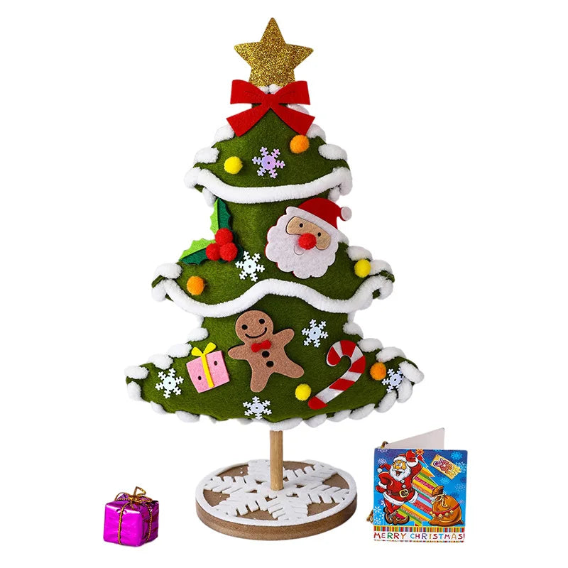 DIY Christmas Tree Crafts Kits for Children