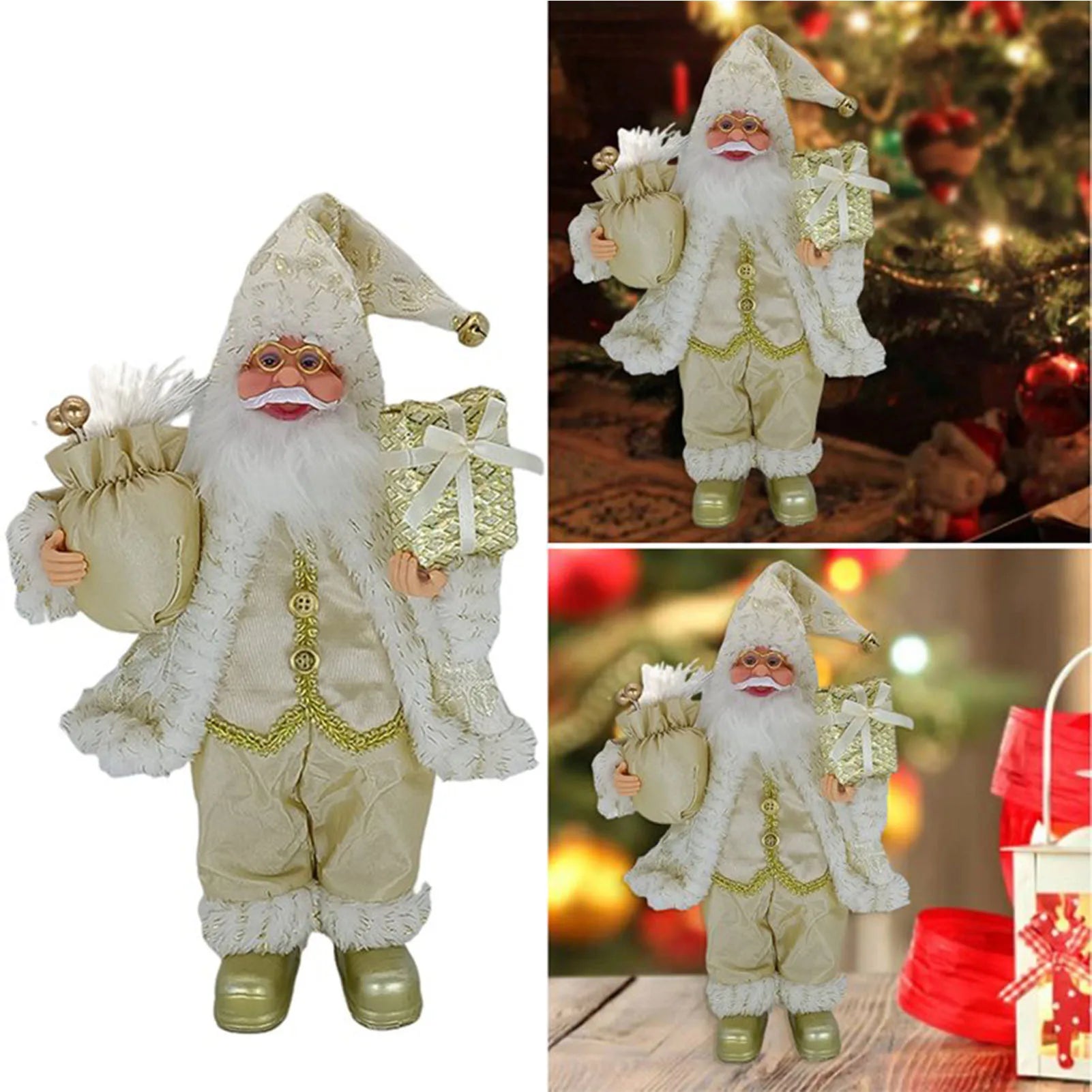 Christmas Santa Claus Figurines Doll 12inch
