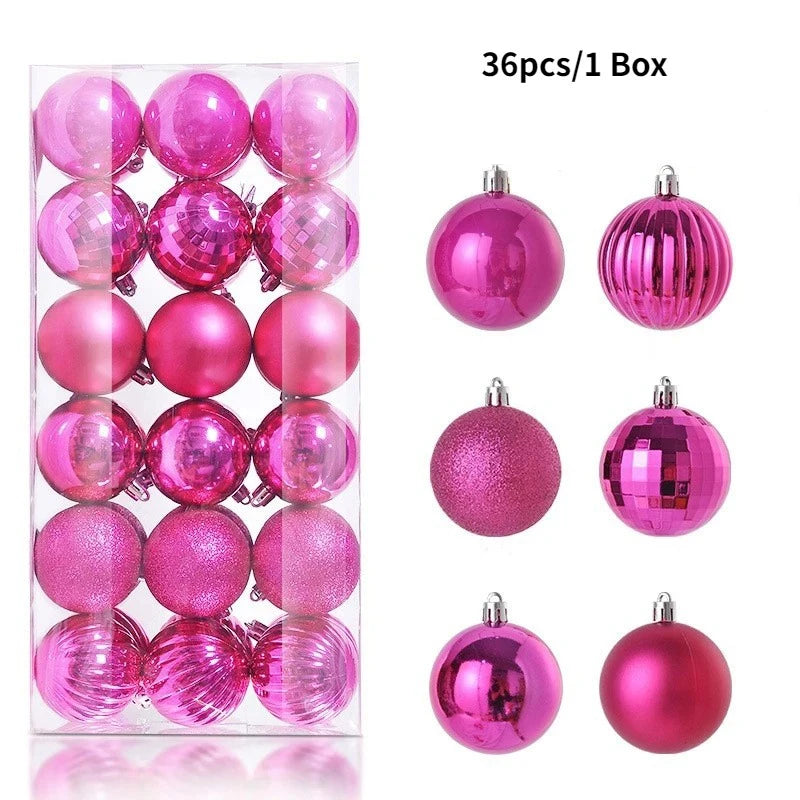 36Pcs 3CM Christmas Balls