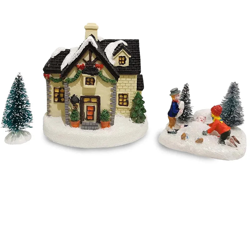 Christmas Village Set  Figures