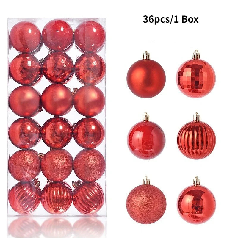36Pcs 3CM Christmas Balls