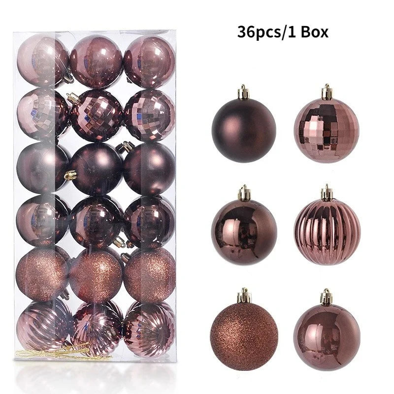 36Pcs 3CM Christmas Balls