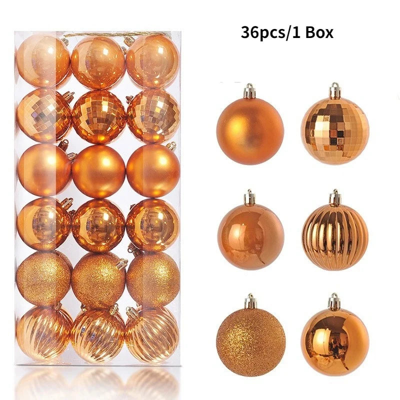 36Pcs 3CM Christmas Balls