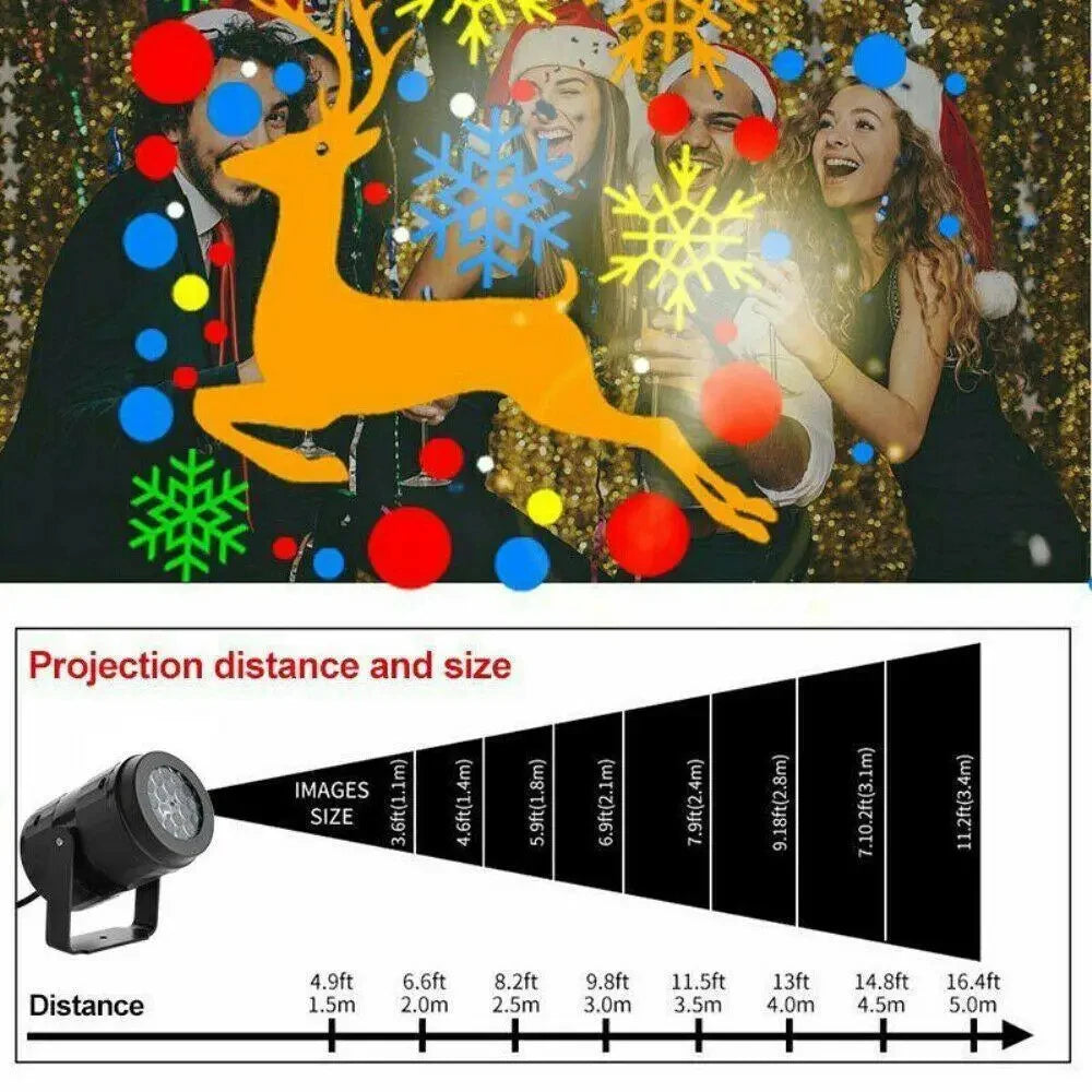 Christmas projector