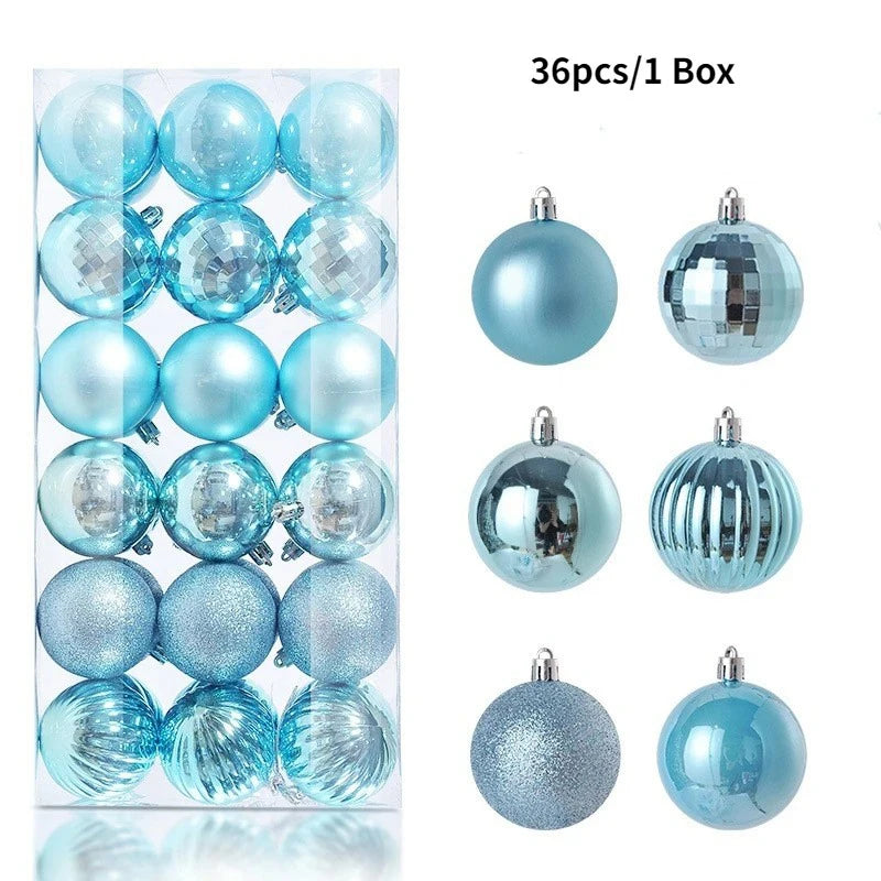 36Pcs 3CM Christmas Balls