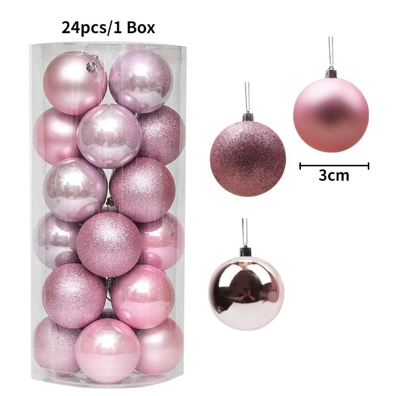 36Pcs 3CM Christmas Balls