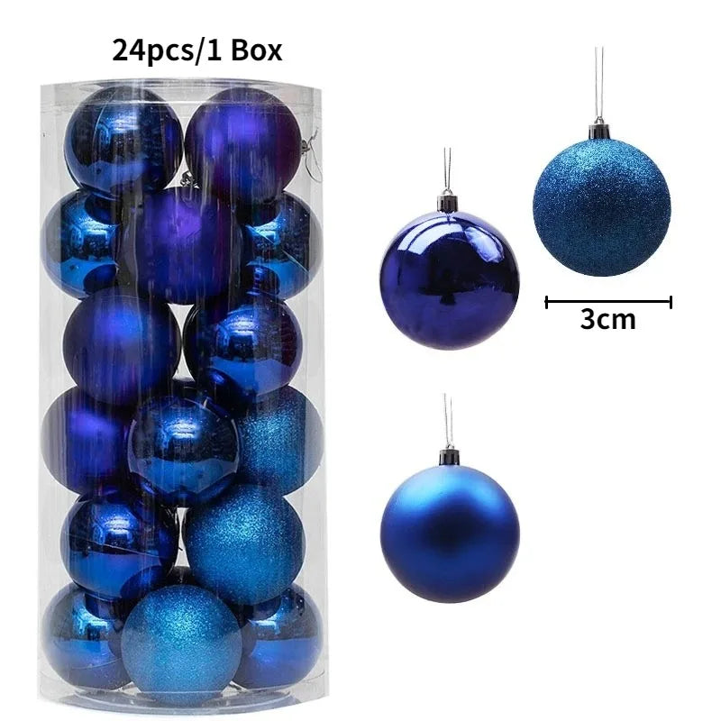 36Pcs 3CM Christmas Balls