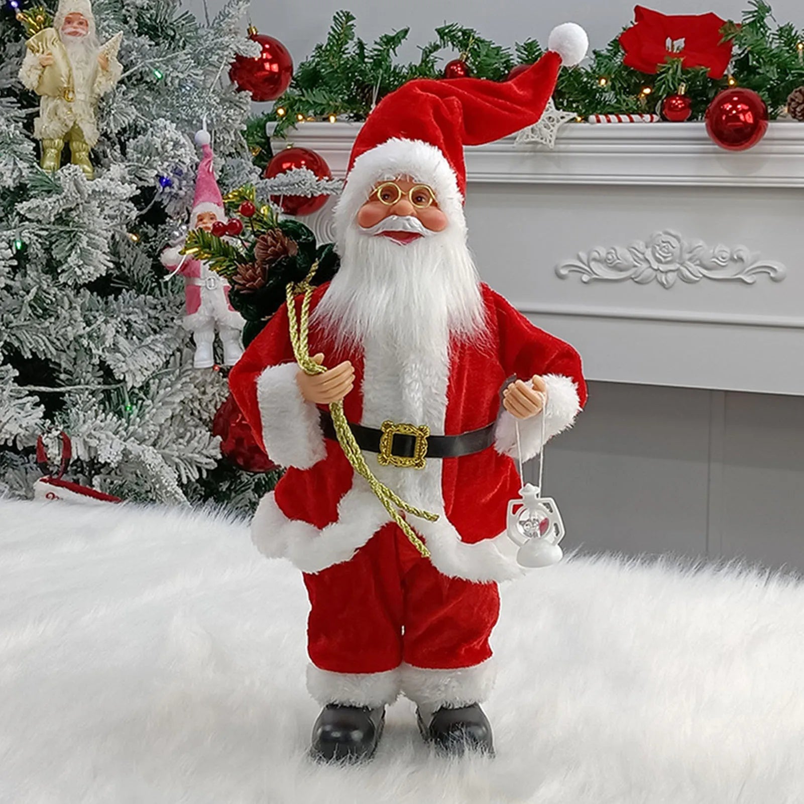 Christmas Santa Claus Figurines Doll 12inch