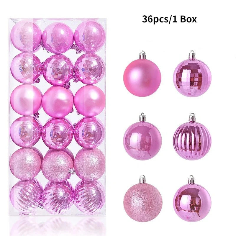 36Pcs 3CM Christmas Balls