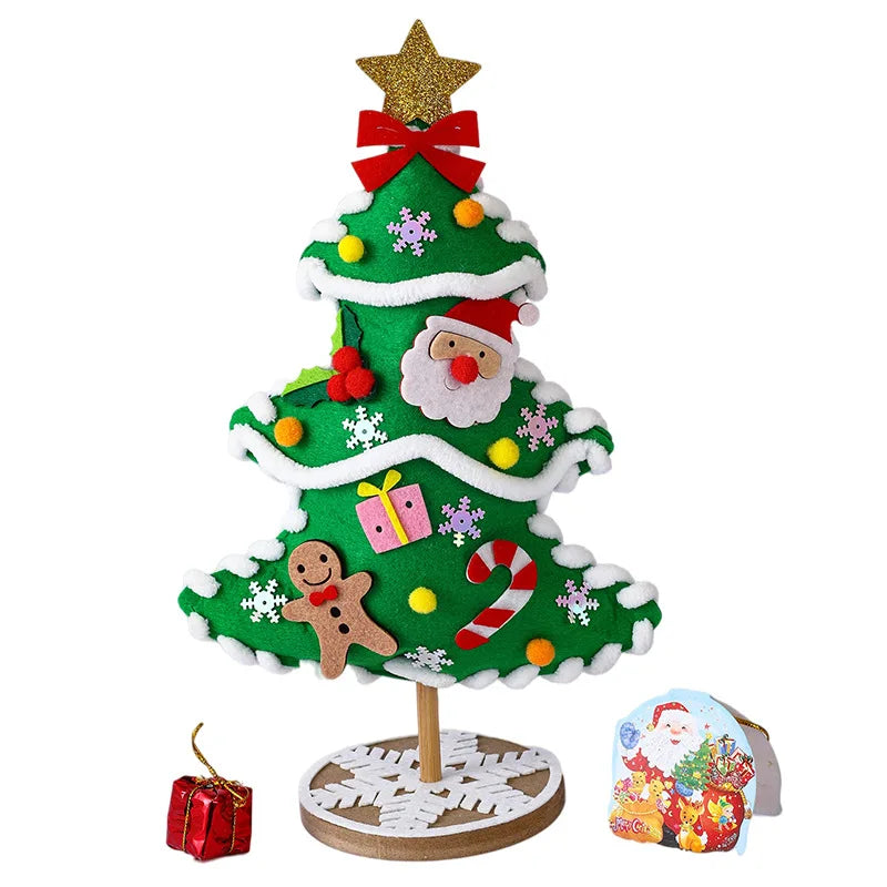 DIY Christmas Tree Crafts Kits for Children
