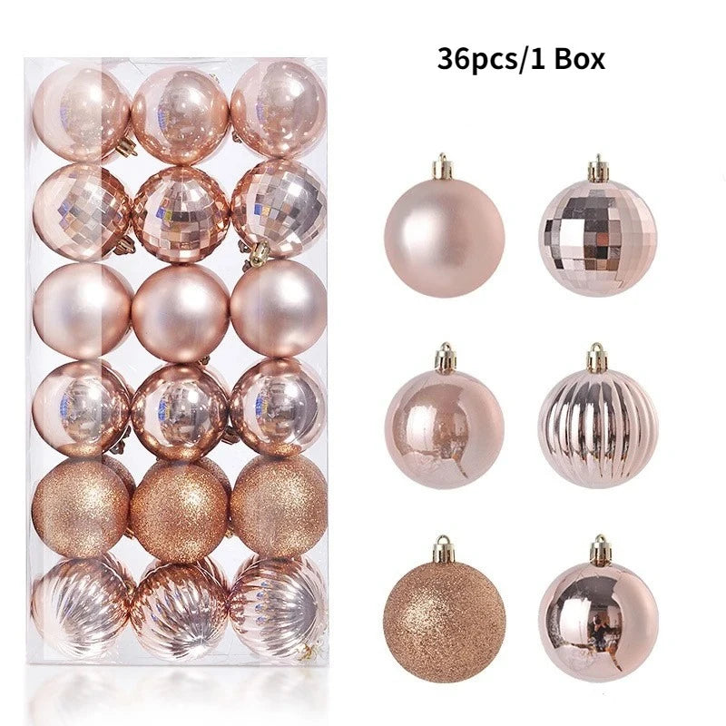 36Pcs 3CM Christmas Balls