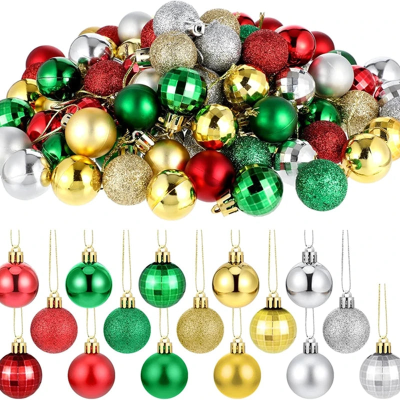 36Pcs 3CM Christmas Balls